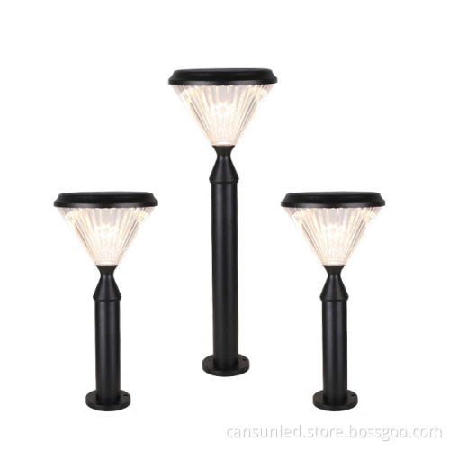 IP66 Waterproof Solar-Powered LED High Lumen Outdoor Lawn Insertion Light